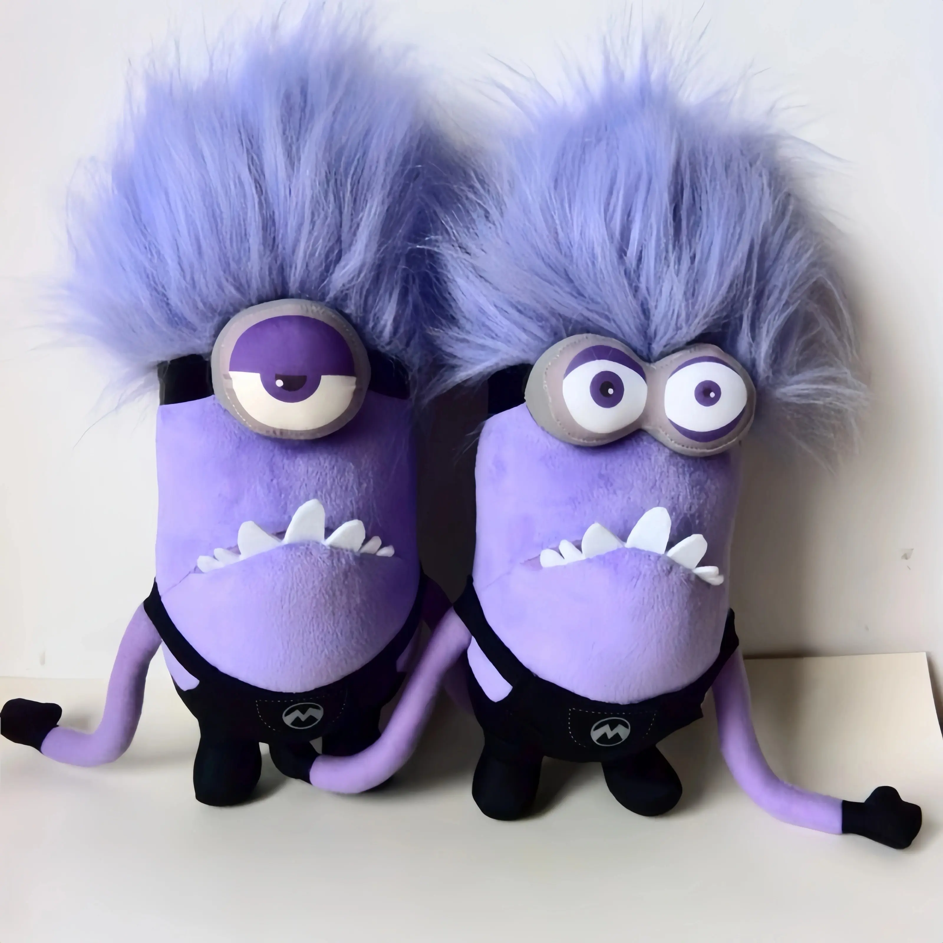 Cute Despicable Me Movie Peripheral Little Yellow Man Plush Doll Fun Cute Anime Purple Minions Stuffed Toys Xmas Gifts for Kids