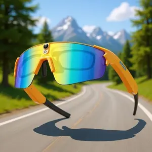 Smart Ai Glasses Bluetooth-compatible Calling, Outdoor Cycling 800w Stabilized Recording, Object Recognition Translation Sunglasses
