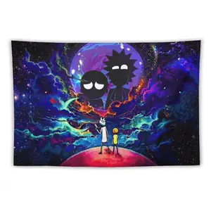 Movies Rick And Morty Tapestry, Wall Decoration Suitable for Bedroom, Living Room And Dormitory. 40 X 60 Inches