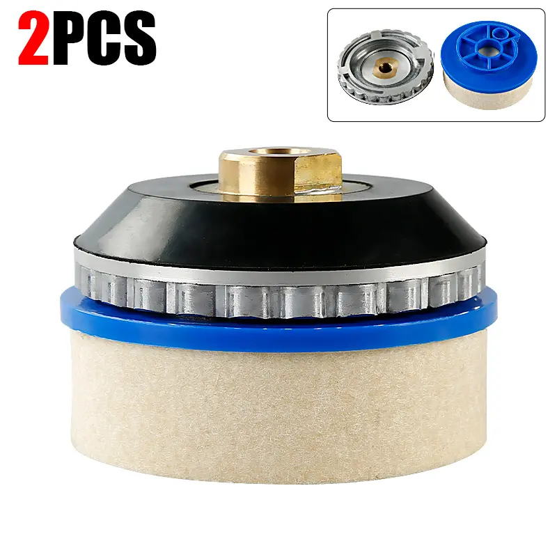 Thickened Solid Wool Polishing Wheel - Fine Grit Sanding Pads for Glass, Ceramic Tile, Metal  - Angle Grinder Buffing & Polishing Kit