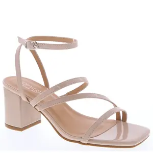 Wide-Fit Strap Block Heels – Chic Ankle Strap, Open Toe, Versatile Style