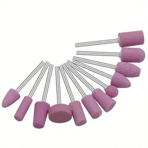 12pcs/set Abrasive Mounted Stone For Rotary Tools Grinding Stone Wheel Head Tools Accessories