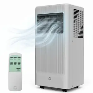 Portable Air Conditioner, 8000 BTU AC Unit for Room Up to 450 Sq ft, 3-in-1 Air Conditioner Portable Dehumidifier Fan, Quiet Sleep Mode 24H Timer Remote Control, Window Kit & Exhaust Hose, Bedroom Apa
