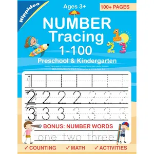 Number Tracing book for Preschoolers: Preschool Numbers Tracing Math Practice Workbook: Math Activity Book for Pre K, Kindergarten and Kids Ages 3-5 Paperback – September 12, 2019