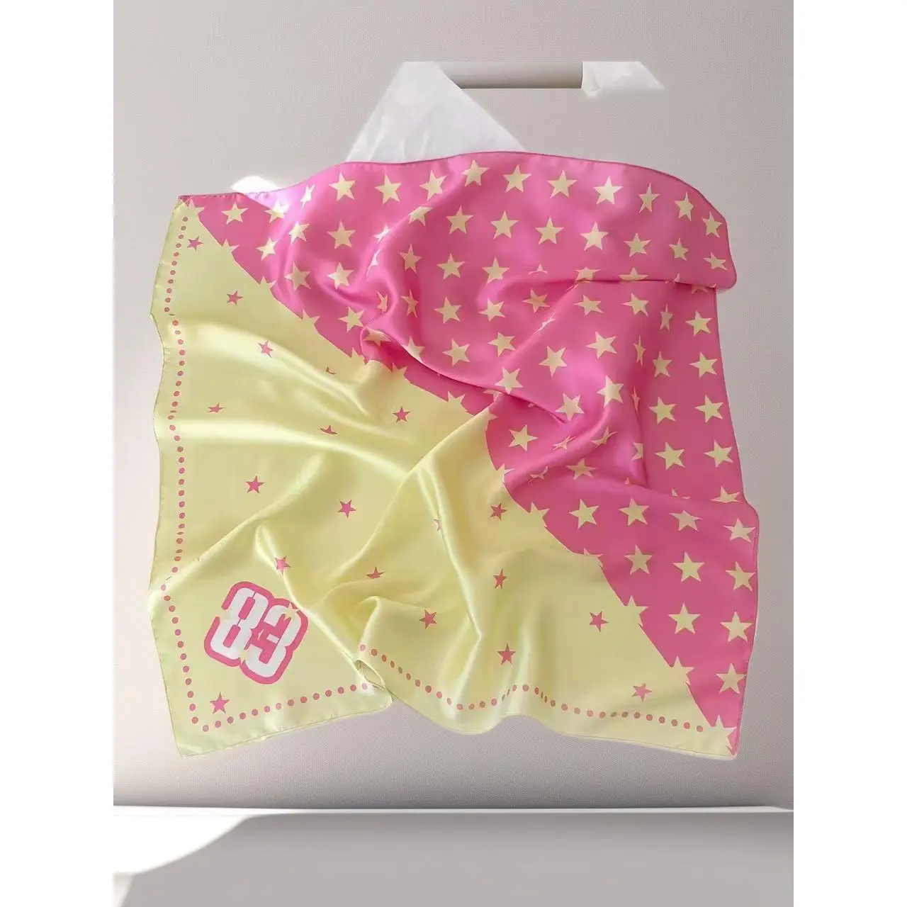 42#Star Patchwork Square Scarf (EB1547)