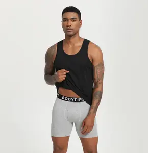 BodyTips 3Pack Boxer Briefs Seamless Breathable Skin Friendly 50S Premium Fabric Casual Soft Underwear 0.8cm Thin Waistband Flexible Fit Design Smooth Boxer Panties Popular Underwear Versatile Briefs For Daily Wear Casual Outfit Active Use All Day Comfort