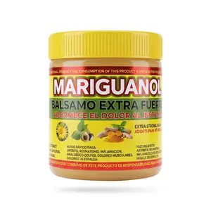 Mariguanol Extra Strength Balm 125g Fast Acting Muscle Joint Relief Uso Externo for Pain Relief Uso Externo para Dolor
