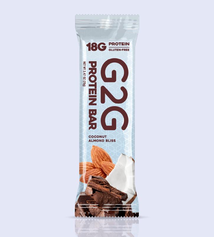 G2G Protein Bars – 8-Pack | 18g+ Protein