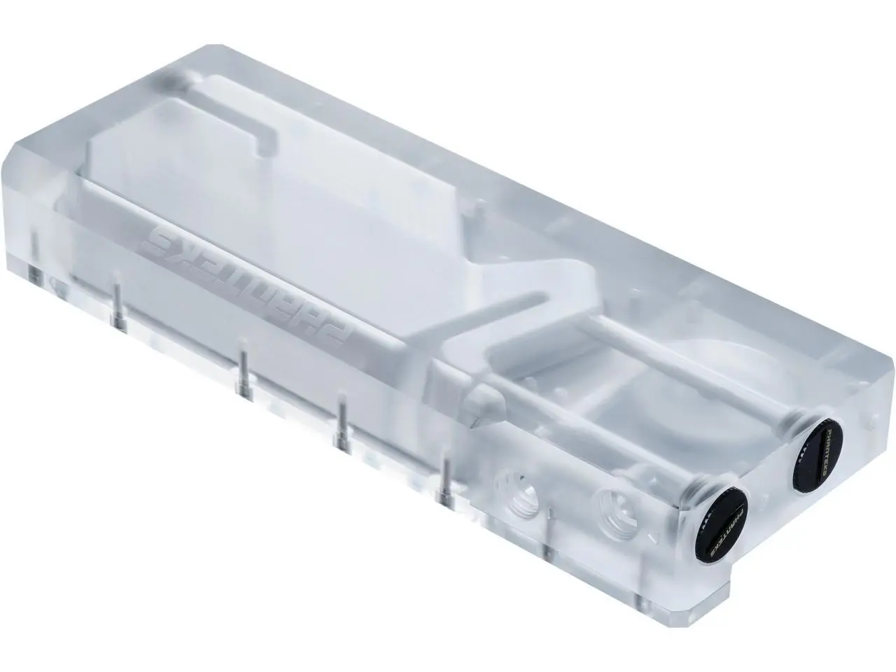 Phanteks Glacier R220C PH-R220C_02 Combo Reservoir for DDC Pump, Transparent Acrylic Backplate, Integrated Digital-RGB Lighting