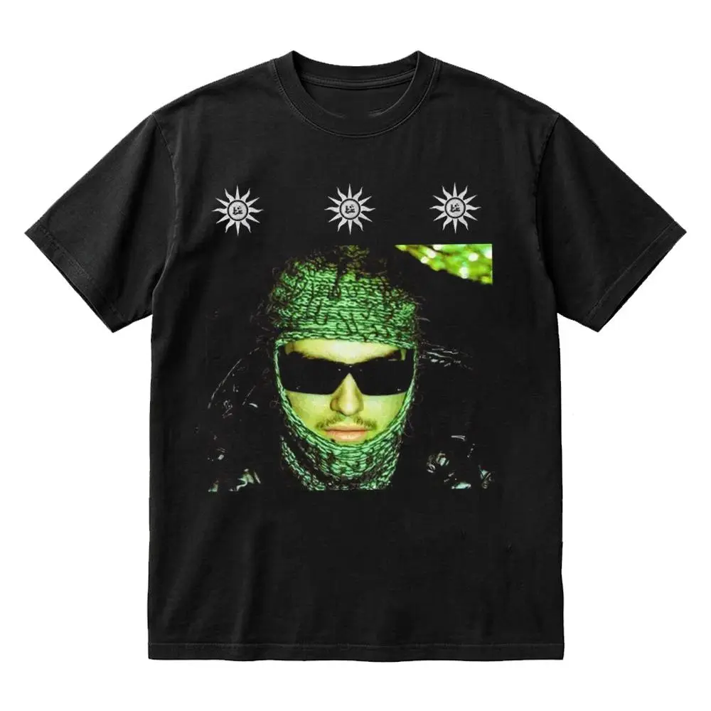 Yeat Green Balaclava Graphic Rap T-Shirt – Vintage Hip Hop Streetwear Tee