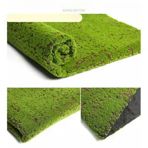 3.28x3.28 ft Fake Moss Rug Realistic Artificial Moss Mat Synthetic Turf for Home Garden Patio Wedding Shop Indoor Outdoor Decor Multifunctional Use Ideal for Festivals Easy Installation Versatile Use