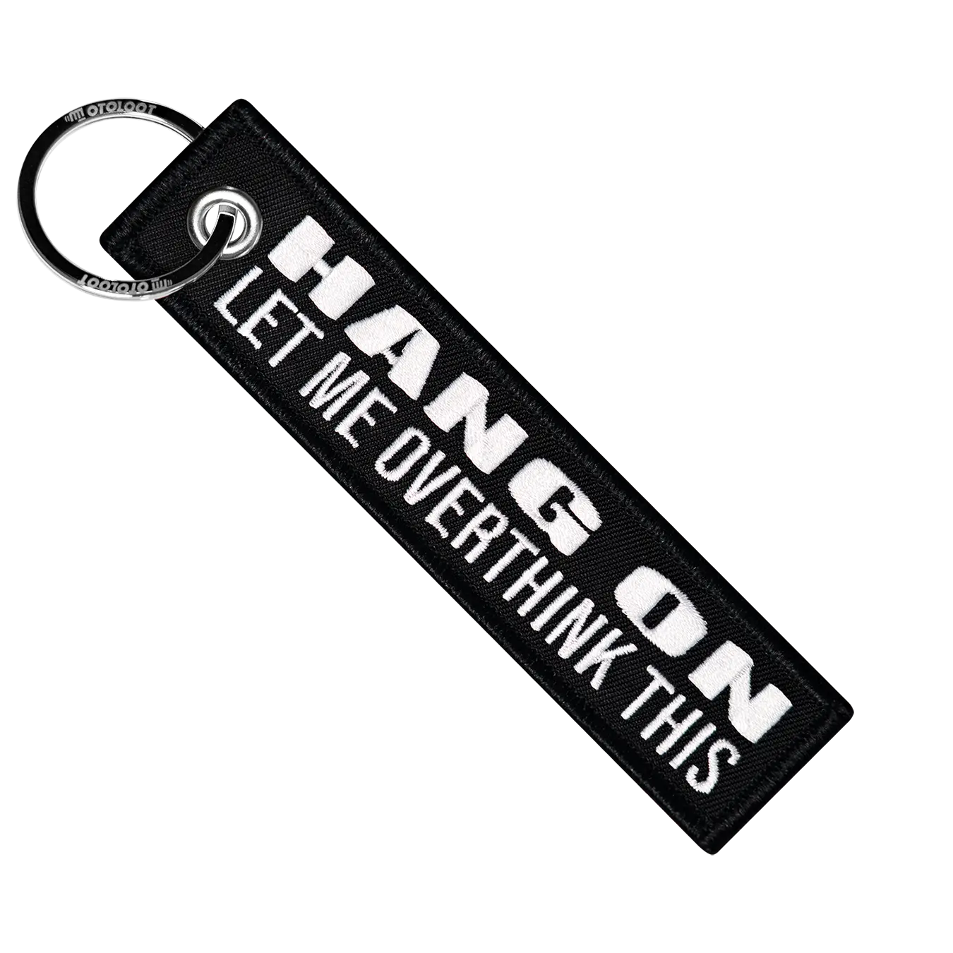 Hang On Let Me Overthink This - Motorcycle Keychain
