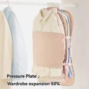 Closet Compression Storage Board, Clothes Dust Cover, Foldable Fabric Down Jacket Bag, Wardrobe Organizer, Essential Home Storage Solution