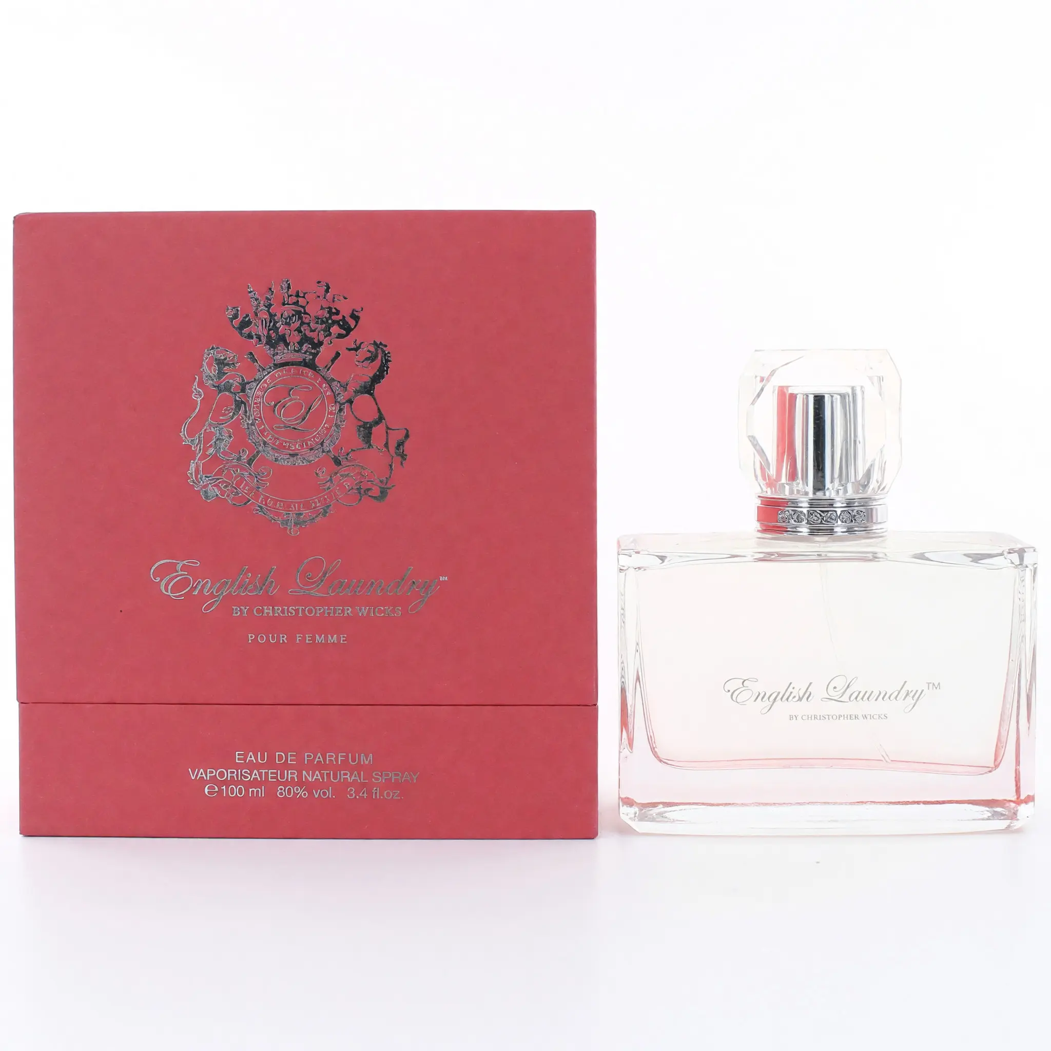 Signature Femme by English Laundry Women's Oriental Vanilla EDP Spray - 3.4 fl oz (3 to 3.9 fl oz Range), Vanilla Perfume with Middle Notes White Chocolate, Musk, Spray Bottle, Topical Spray Women's Fragrance
