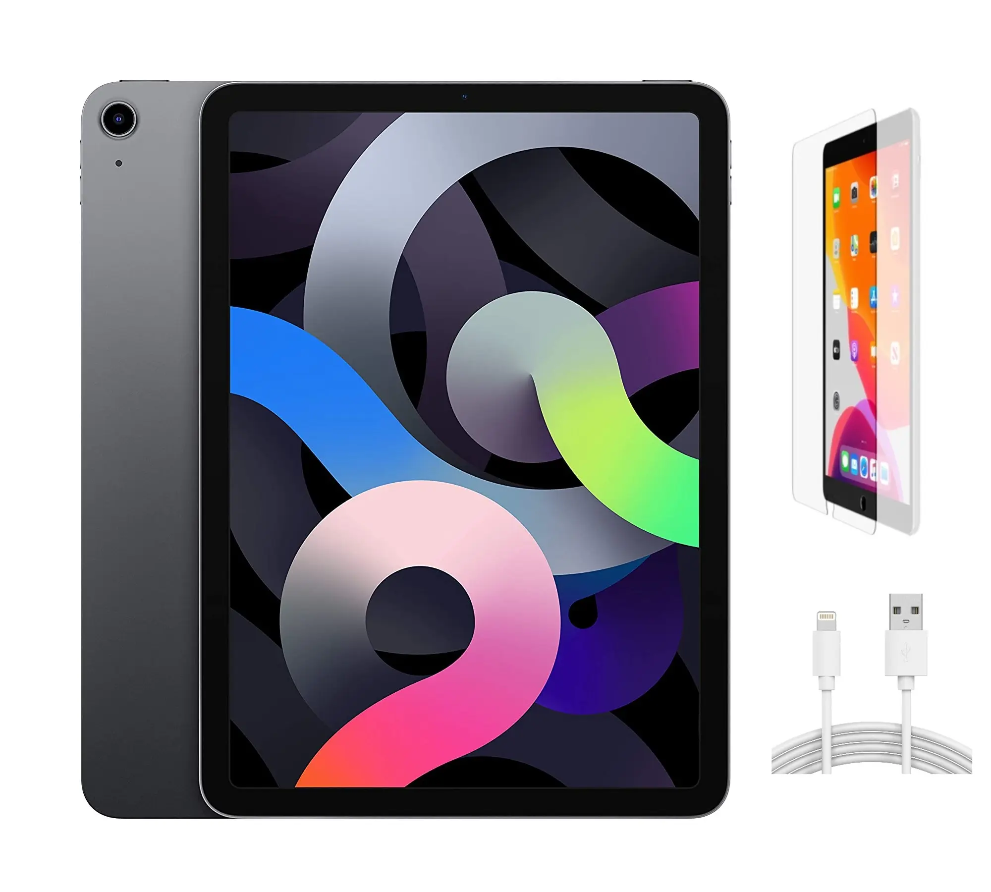 Refurbished Apple iPad Air 4 A2316 (WiFi) Good Condition with Pre-Installed Tempered Glass & 1 Year Warranty