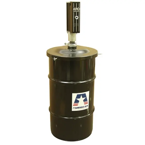 American Lube Equipment Stationary Grease Pump Package for 120-Pound Container LP2003-1-B