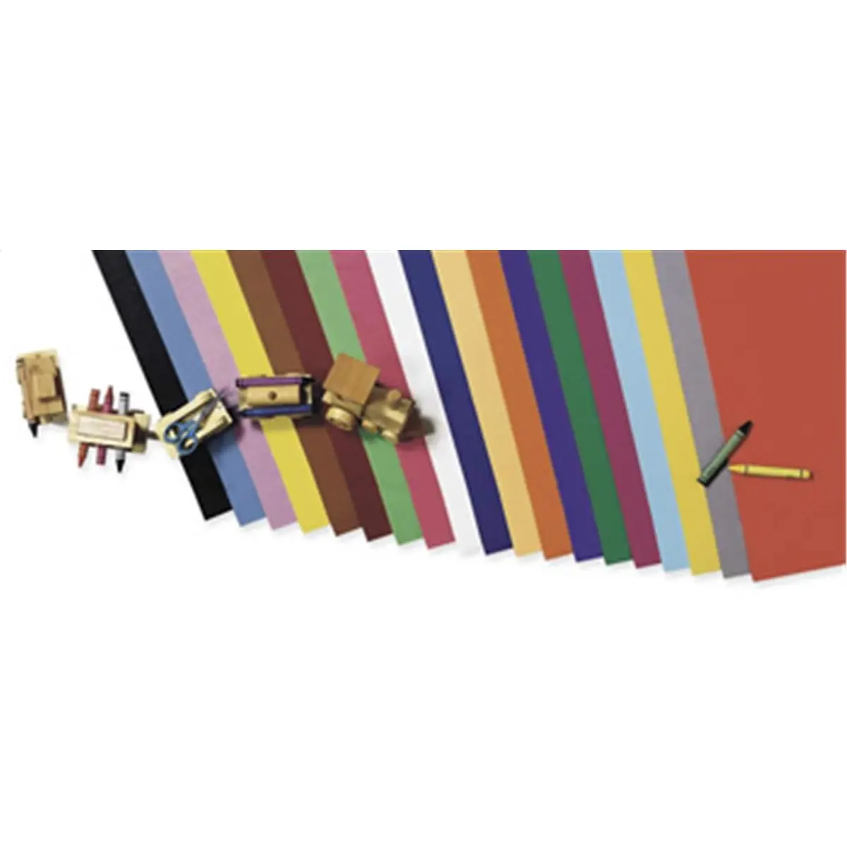Pacon 5496 6-Ply Railroad Board - Brilliantly Colored Pink, 22x28 in, Uniform Surface, Smooth Finish, Great for Construction, Markers, Block Printing Art Projects, 22 X 28 In