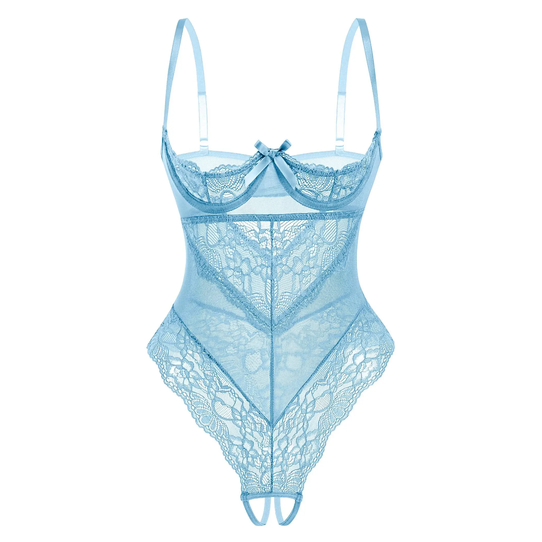 Avidlove Sexy Lingerie for Women with Underwire Lace Teddy Lingerie Bodysuit One Piece Babydoll Nightgown