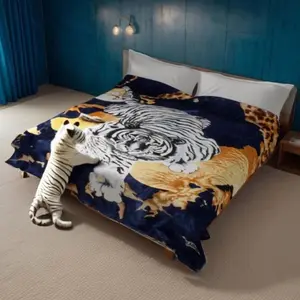 Blue Tiger 71 Thick and Plush Blanket - Soft and Cozy