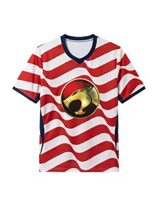 Featuring a striking logo and wavy stripes, this jersey is crafted from ultra-breathable, quick-drying mesh fabric that keeps you cool and comfortable all day long—making it the perfect choice for both competitive play and everyday casual wear.