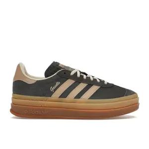 adidas Women's Gazelle Bold Grey Magic Beige Gum, from StockX