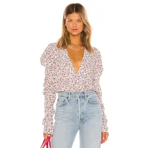 AFRM x REVOLVE Danna Bodysuit in Blanc Purple