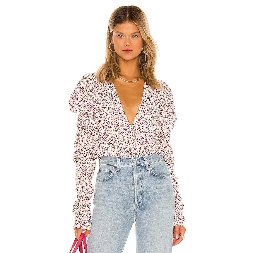 AFRM x REVOLVE Danna Bodysuit in Blanc Purple AFRM x REVOLVE Danna Bodysuit in Blanc Purple