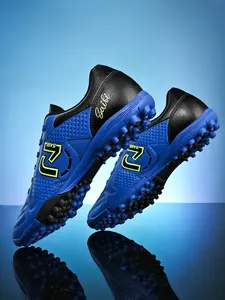 Men's Football Shoes TF Nails Outdoor Sports Sneakers, Football Boots, Soccer Cleats, Durable Anti-Slip Rubber Sole, All-Season Wear, Multiple Colors Available