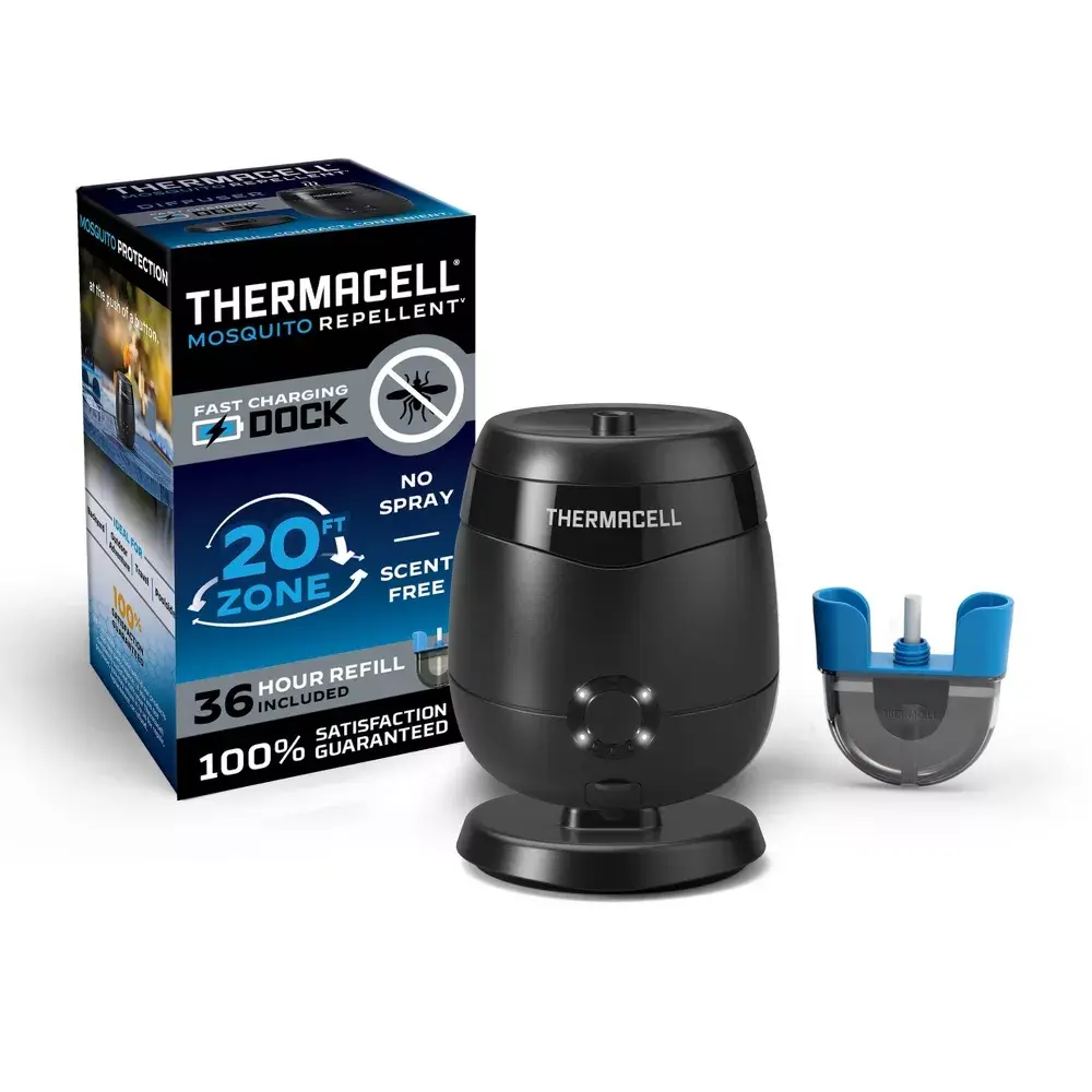 ThermaCELL Rechargeable Mosquito Area Insect Repeller with Dock ThermaCELL Rechargeable Mosquito Area Insect Repeller with Dock