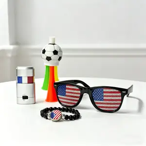 Limited Edition World Cup 4-in-1 Gift Box Full Set Soccer Cheering Accessories for Global Supporters