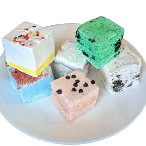 Birthday Wish Gourmet Marshmallow Bundle 6 -  Irresistible Flavors Including Classic Birthday Cake & Cookies & Cream Perfect for Birthdays Parties or Everyday Indulgence candy bag GF