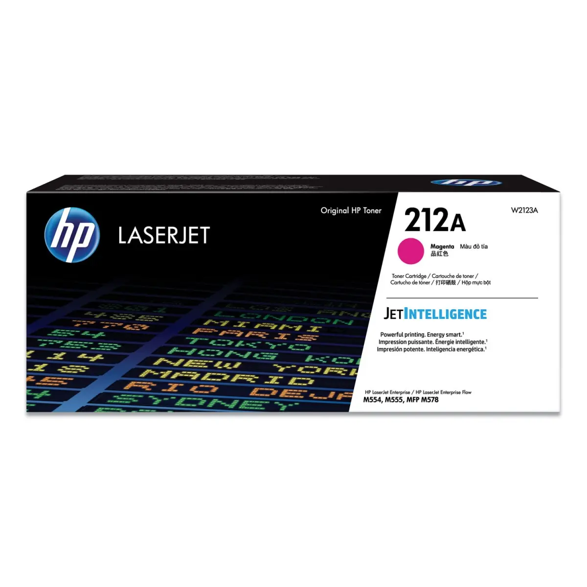 HP HEWW2123A LaserJet Toner Cartridge, Magenta