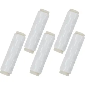 5PCS Bait Elastic Thread – 656FT Invisible Nylon Wrap Line, No-Knot Stretchy String for Salmon, Catfish & Sturgeon Fishing