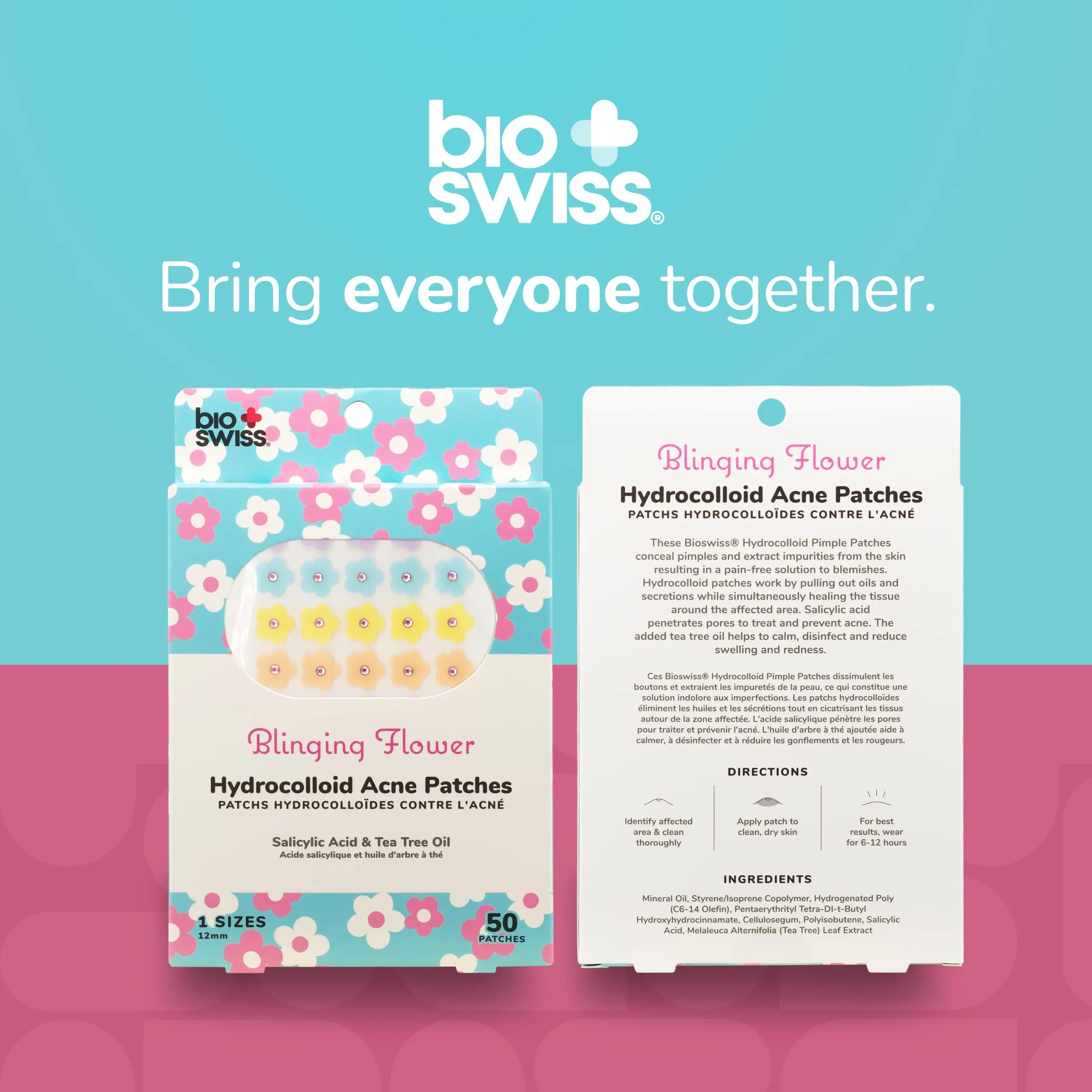 BioSwiss Pimple Patches, Fun Shaped Acne Patch for Zits and Blemishes, Hydrocolloid Spot Stickers for Face and Skin