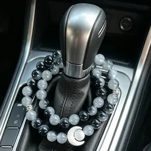 Universal Hanging Gear Shift Beads, Car Interior Decor Accessories, Stylish Dashboard Ornaments, Easy Installation, Durable Design
