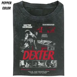 Dexter Vintage Shirt, Funny Dexter Movie Shirt, Morgan Graphic 90s Tee, Bay Harbor Butcher Shirt, TV Show T-shirt, Dexter Fan Apparel, Gift for Men, Gift for Women, Crew Neck T-shirt, Trending T-shirt