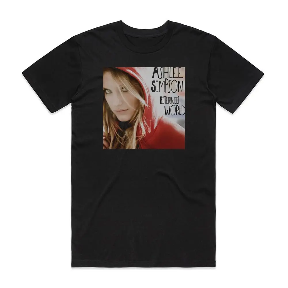 Ashlee Simpson Bittersweet World Album Cover T-Shirt