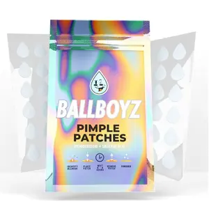 Ballboyz Targeted Clean Skin for Athletes – Hydrocolloid & Salicylic Acid – Conceals Blemishes, Cleans Pores & Guards Skin from Sweat, Dirt & Picking