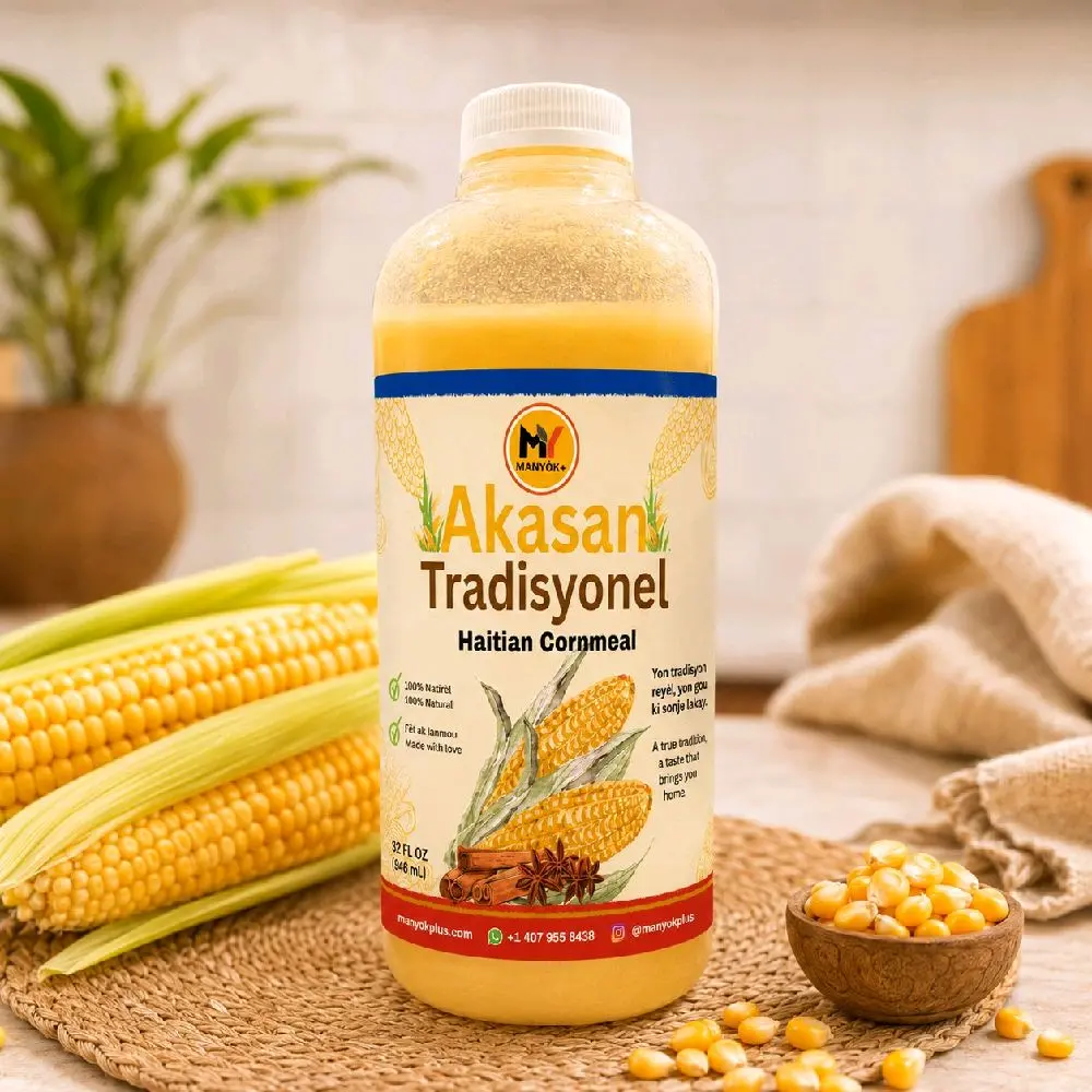Akasan Cornmeal Porridge, Plant-Based Gluten-Free Snack