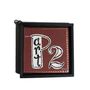 Canvas Hand-Painted Earrings Unisex 1x1 or 2x2 inch Crafted Customizable Design for Lightweight 3D Printed Frames Pop Art