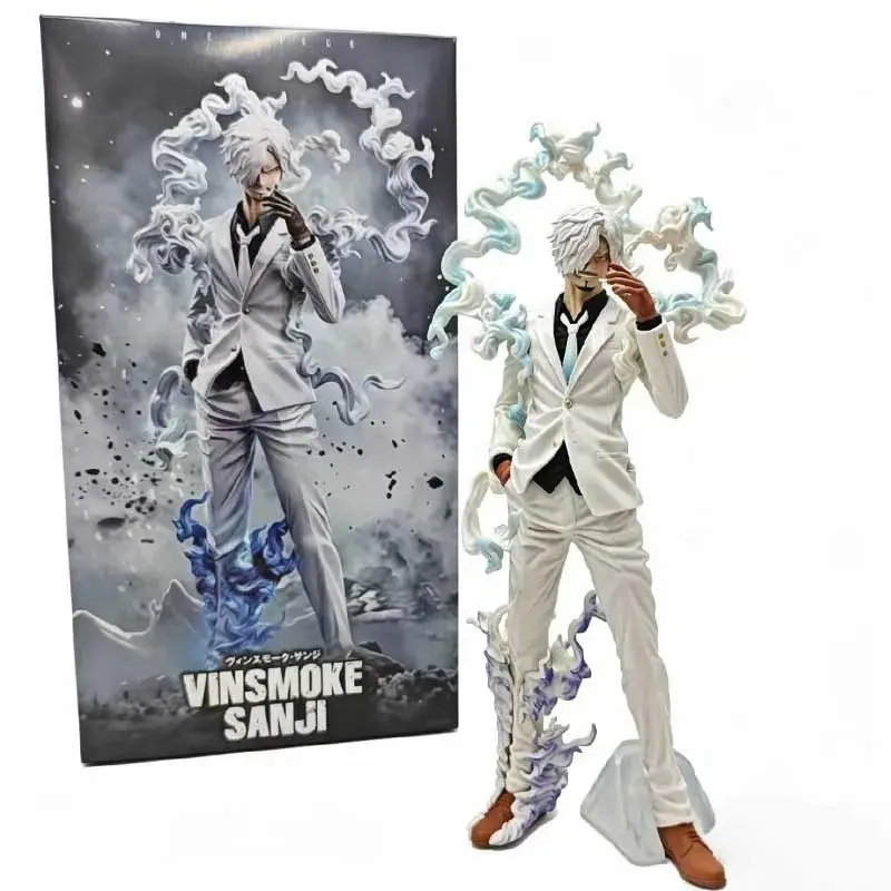 Sanji Figure (Smoking Pose) — 25cm PVC collectible display model; suitable for various events and as a gift.