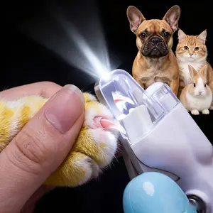 safe toenail trimmer cordless quiet dog trimmer dog nail clipper cat nail clipper with LED light  see the quick bloodline home pet grooming