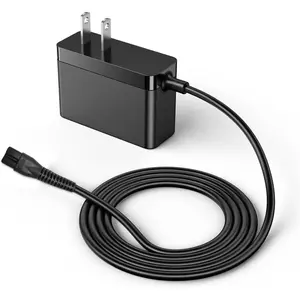 for Oneisall Charger, Replacement Charger Compatible with Oneisall Low Noise  Clippers Cordless Electric Quiet Hair Clippers Power Cord Adapter