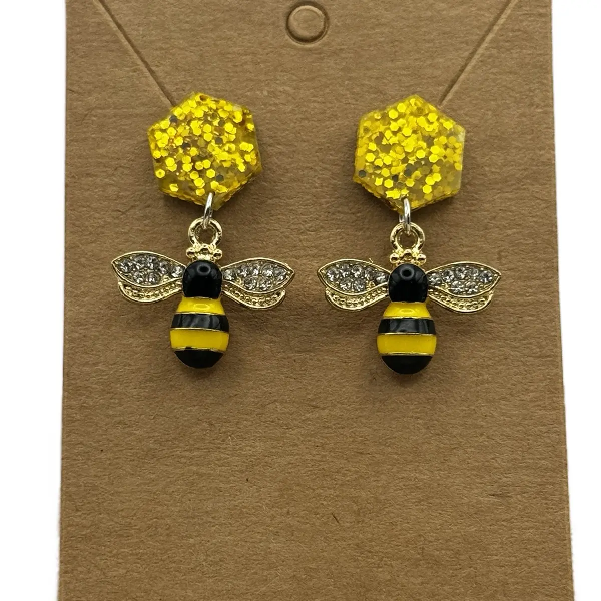 Bumblebee Stud Earrings