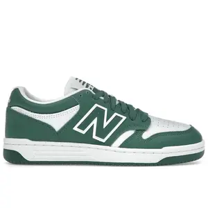 New Balance Men's 480 Team Forest Green White, from StockX