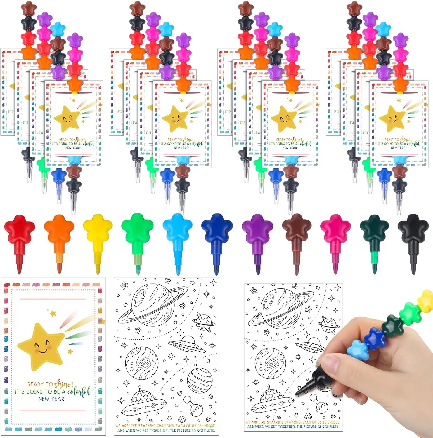 24 Sets Christmas Elk
