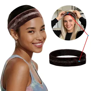 Wig Grip Band, Adjustable Band for Glueless Support, Non-Slip Wig Grip Headbands, One Size Fits All,Fit Breathable No-Headache for Wigs Cosplay Sports Daily Wear
