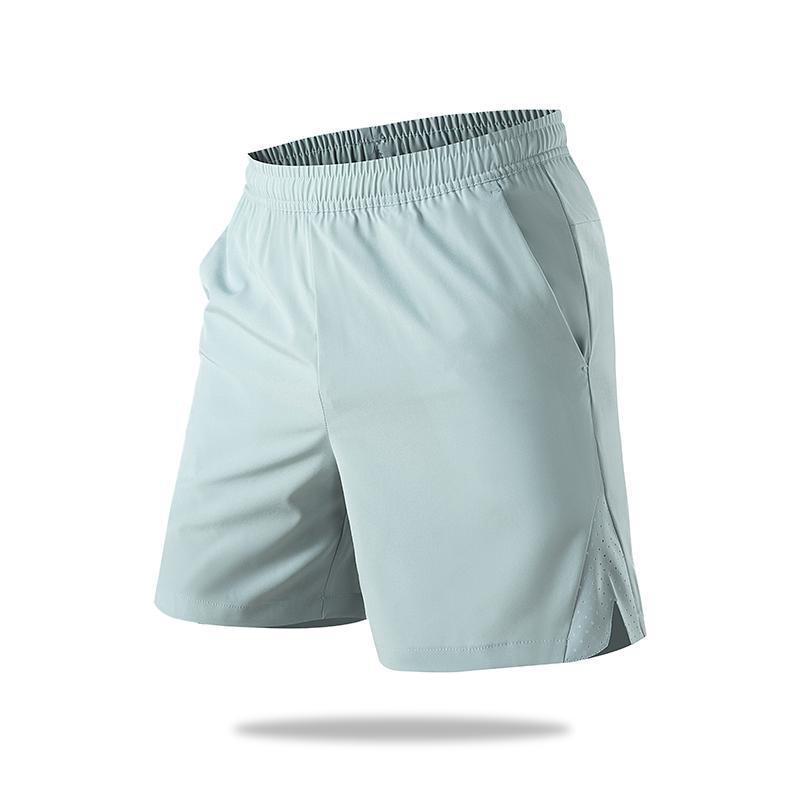 2-Pack Men’s Ice Silk Quick-Dry Sports Shorts – Summer Breathable Running & Fitness Knee-Length Shorts, Loose Fit, Plus Size Casual Training Shorts