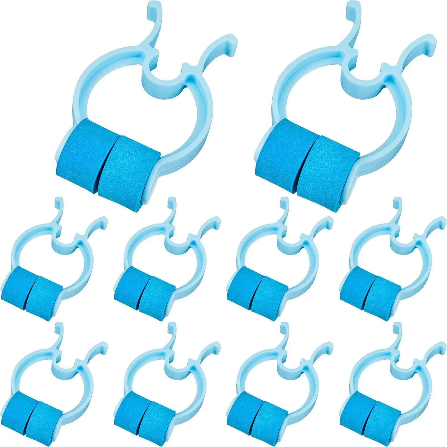 Nose Stop Clips Nasal Nose Stopper Clips Plastic Foam for Accident