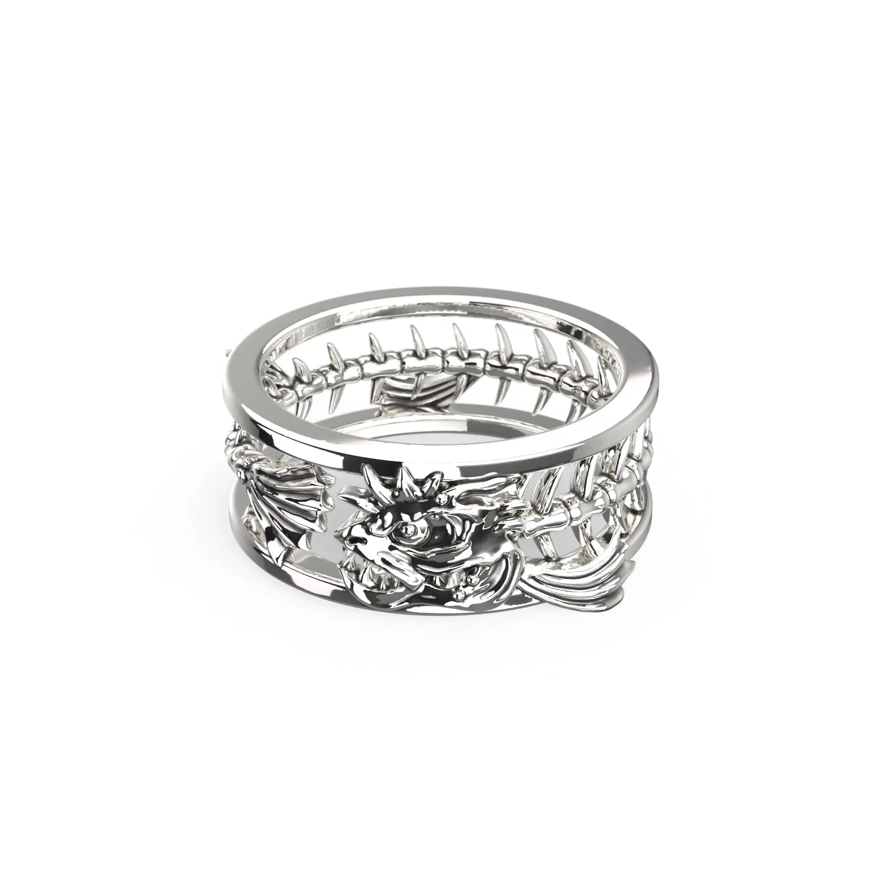 FISH SKELETON RING